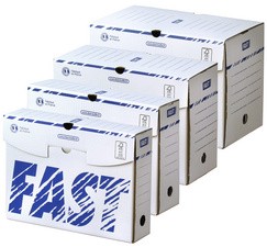 FAST Archiv-Schachtel, 250 x 330 mm, Rückenbreite: 80 mm