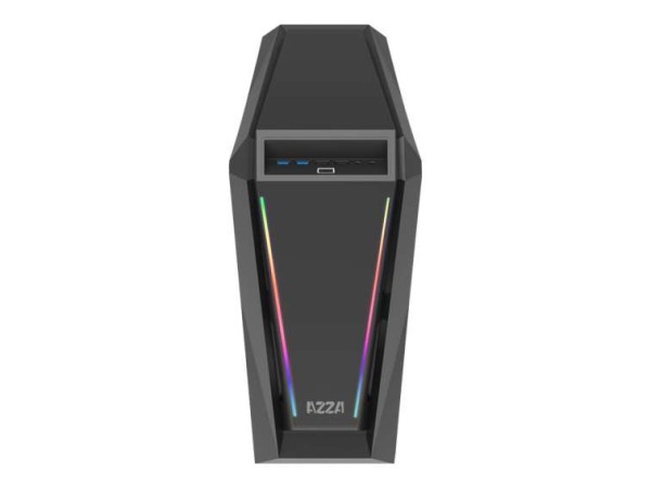 AZZA Midi ATX Chroma 410A (B/Win) 1x RGB CSAZ-410A