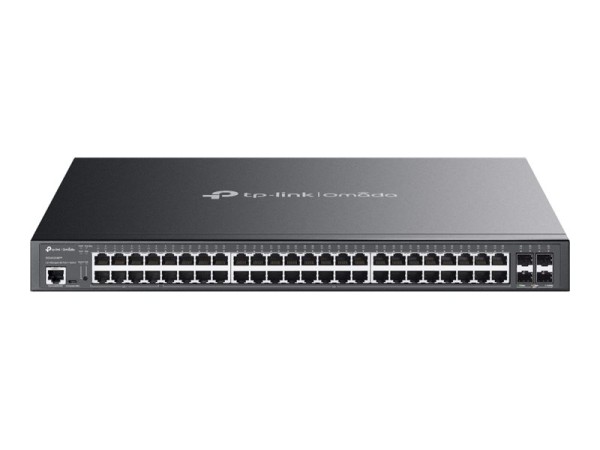 TP-LINK Omada 48-Port Gigabit and 4-Port 10GE SFP+ L2+ Managed Switch with SG3452XMPP