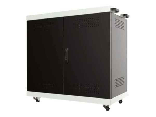 EFB ELEKTRONIK Tabelt-/Notebookschrank,33 Fächer zu 1HE,1000x1000x550mm TAB-3306TS.S2RW