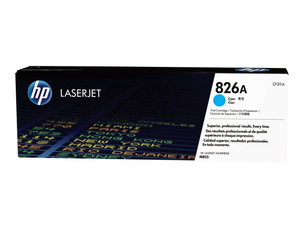 HP HP 826A Cyan LaserJet Tonerpatrone (CF311A)