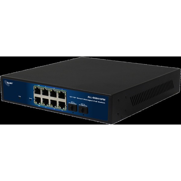 ALLNET Switch smart managed Layer2 10 Port ALL-SG8410PM