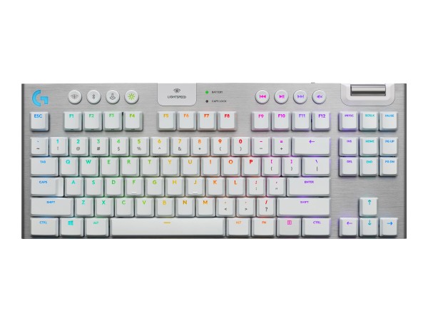 LOGITECH LOGITECH G915 TKL RGB Keyboard Tactic CH white