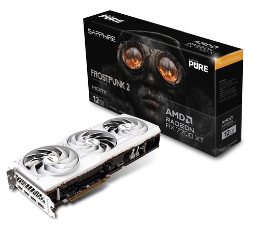 SAPPHIRE Radeon RX7700XT PURE Frost Punk 2 Special Edition 12GB 11335-08-50G