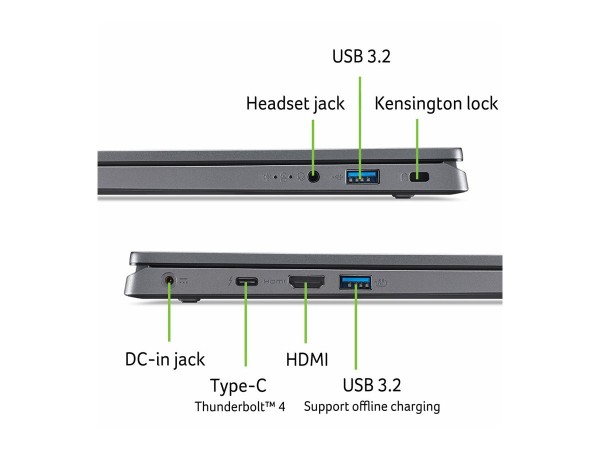 ACER ACER Aspire 17 (A17-51M-57U5) 43,9cm (17,3") i5-120U 32GB 1TB W11