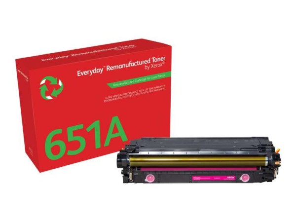 XEROX Everyday - Toner Magenta - ersetzt HP 651A / 650A / 307A für HP Color 006R04150