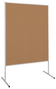 MAUL Moderationstafel standard, (B)1.200 x (H)1.500 mm, Kork