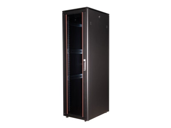EQUIP EQUIP Serverschrank 19"  42U 600x800mm Glastür   schwarz