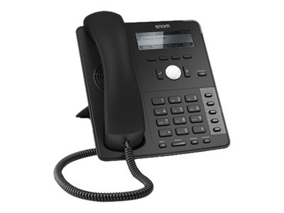 SNOM TECHNOLOGY SNOM D715 VOIP Telefon (SIP), Gigabit o, Netzteil *NEU* schwarz