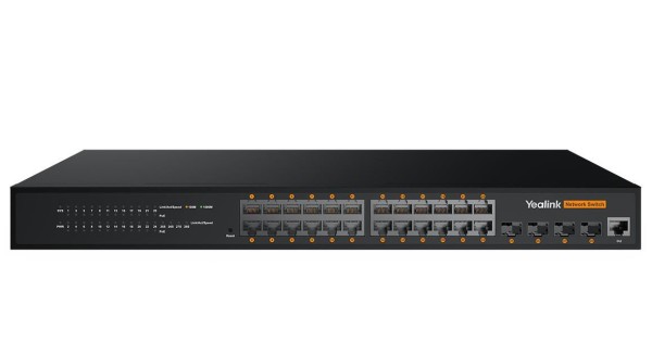YEALINK YEALINK RCH240 Switch 24-Port L2+Web Managed PoE+ Switch