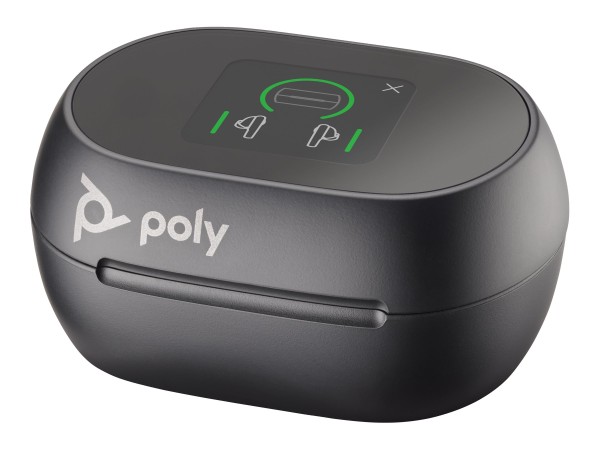 HP Poly Voyager Free 60+ UC M Carbon Black Earbuds +BT700 USB-C Adapter +To 7Y8H0AA