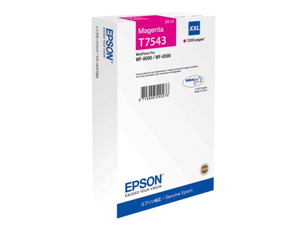 EPSON T7543 Größe XXL Magenta Tintenpatrone C13T754340