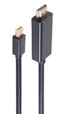 shiverpeaks BASIC-S Mini DisplayPort - HDMI Kabel, 3,0 m