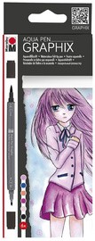 Marabu Aquarellfasermaler "GRAPHIX" METROPOLITAN
