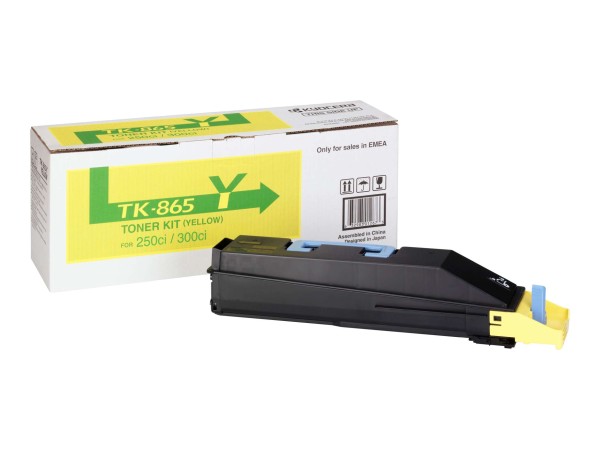 KYOCERA TK 865Y Gelb Tonerpatrone 1T02JZAEU0