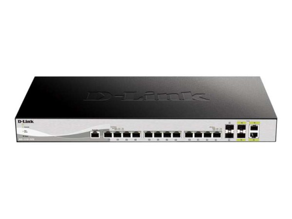 D-LINK 16-Port Smart Managed 10G Switch 2x SFP+ 2x Combo, dlink|green 3.0 DXS-1210-16TC/E