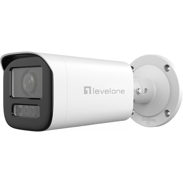 LEVELONE LEVELONE IPCam FCS-5222 Dome Out 2MP H.265 IR 11W PoE - Netzwerkkamera