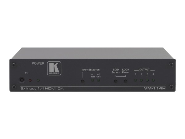 KRAMER KRAMER VM-114H 2x1:4 HDMI/Twisted Pair Switcher & HDMI Verteilverstärker