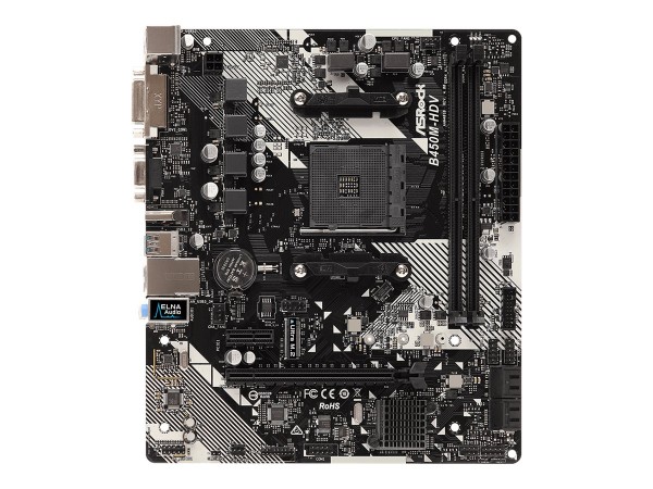 ASROCK ASROCK B450M-HDV R4.0 SAM4