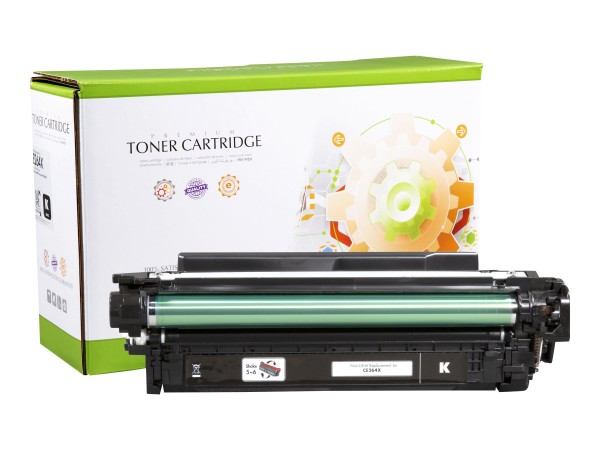 STATIC CONTROL STATIC Toner cartridge compatible with HP CE264X black High Capacity remanufactured 17.000 pages