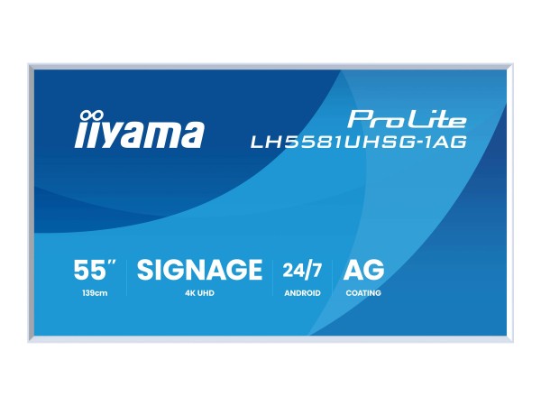 IIYAMA IIYAMA LH5581UHSG-1AG Gallery Line 139,7cm (55")