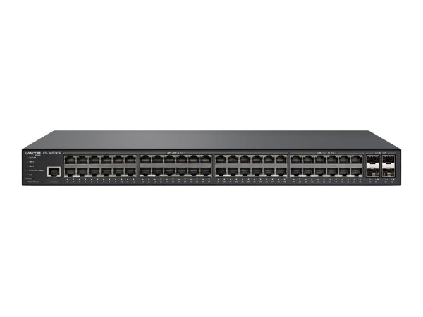 LANCOM LANCOM Managed Layer-3-Lite Access Switch, hot-swappable PSU (opt. 2 PSUs), 36x 1GE PoE+ 802.3at, 12