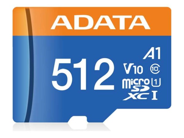 ADATA Premier microSDXC 512GB AUSDX512GUICL10A1-RA1