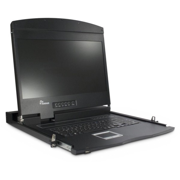 INTERTECH INTERTECH IPC 19" LED KVM AS-9108 DLS,DVI 8 Port retail