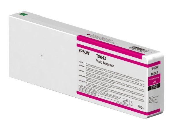 EPSON T8043 Vivid Magenta Tintenpatrone C13T804300