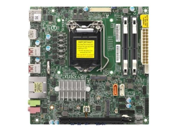 SUPERMICRO MBD-X12SCV-LVDS-B S1200 MBD-X12SCV-LVDS-B