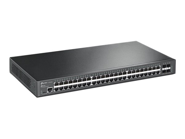 TP-LINK JetStream? 48-Port Gigabit L2+ Managed Switch with 4 10GE SFP+ Slot TL-SG3452X