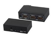 S-CONN SHIVERPEAKS HDMI Switch 2x IN 1x OUT 4K2K 3D VER1.4