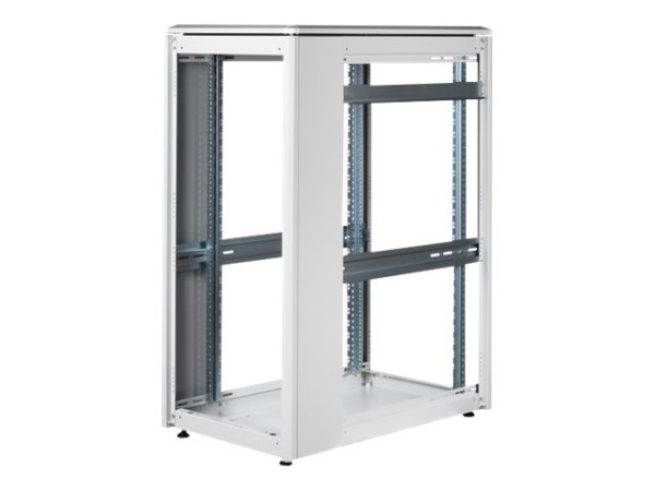 DIGITUS 26HE Netzwerkschrank Unique, 1342x600x1000mm, grau DN-31102
