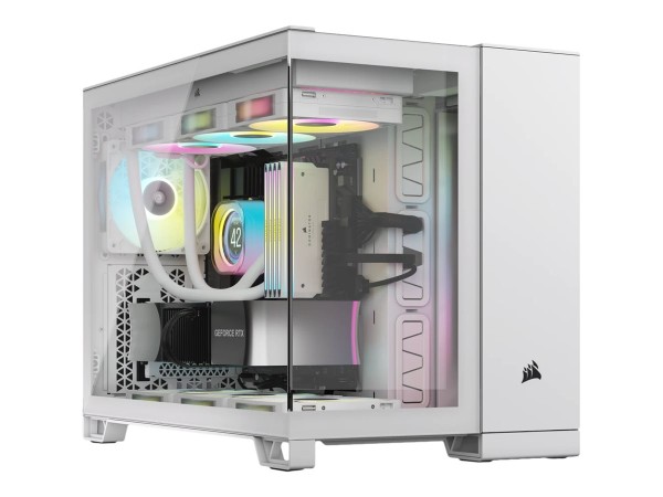 CORSAIR Geh Midi 2500X (Tempered Glass) White CC-9011266-WW