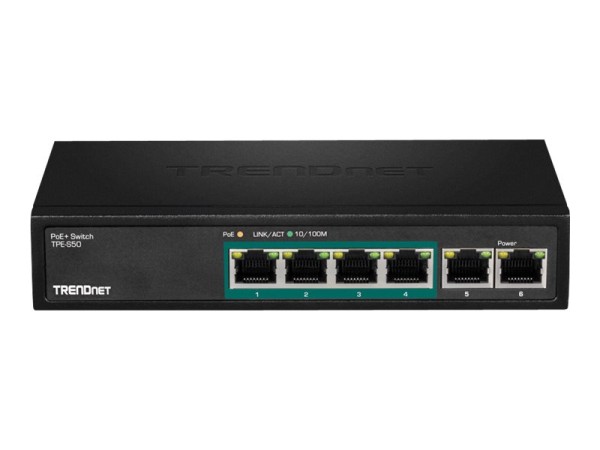 TRENDNET TRENDNET TPE-S50 5-Port PoE Switch 10 100Mbps 31W