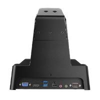 GETAC GETAC Büro-Dock, EU Büro-Dock, 1x Audio, 2x USB 2.0, 2x USB 3.0, 1x Ethernet, 1x HDMI, 1x VGA, 1x RS
