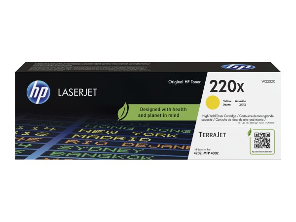 HP HP 220X Gelb LaserJet Tonerpatrone
