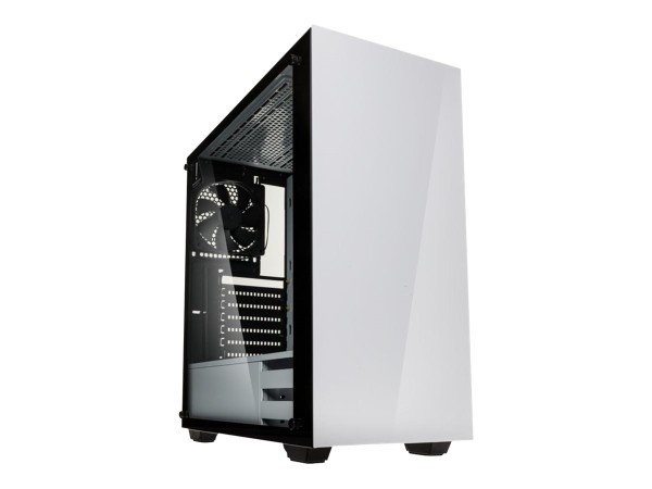 KOLINK COOLINK Stronghold Midi-Tower, Tempered Glass - weiß
