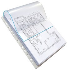Oxford Prospekthülle mit Dehnfalten, DIN A4, PP, 0,2 mm