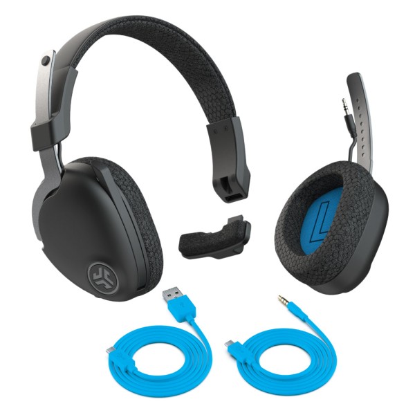 JLAB JBuds Work Buetooth Wireless Over Ear Headset IEUHBJBUDSWORKRBLK4