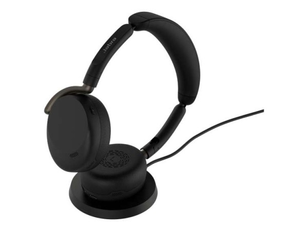 JABRA Evolve3 65 Flex UC + LINK 390c + Wireless Charging black 36699-989-889