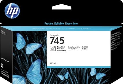 HP 745 - 300 ml - Photo schwarz