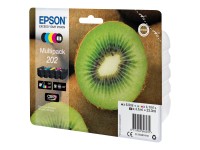 EPSON EPSON Multipack 202 5er Pack Schwarz, Gelb, Cyan, Magenta, Photo schwarz Tintenpatrone EPSON EPSON Multipack 202 5er Pack Schwarz, Gelb, Cyan, Magenta, Photo schwarz Tintenpatrone