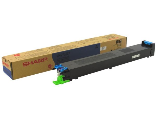 SHARP SHARP MX27GTCA Cyan Tonerpatrone