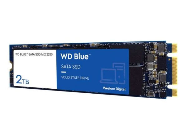 WESTERN DIGITAL WD 3D NAND SSD 2TB M.2 2280 SATA III 6Gb/s Bulk WDS200T2B0B