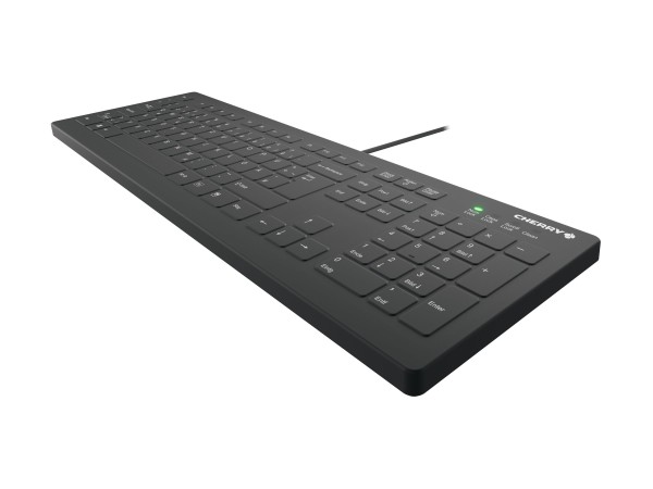 CHERRY CHERRY Keyboard AK-C8112 Medical corded sealed [DE] black IP68 +++ kabelgebunden, vollversiegelt, IP
