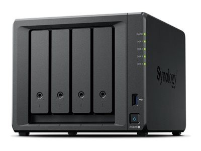 SYNOLOGY SYNOLOGY 4-bay DiskStation (up to 9-bay), AMD Ryzen V1500B, 4GB RAM (up to 32GB), 2.5GbE *2, 2 x M.2