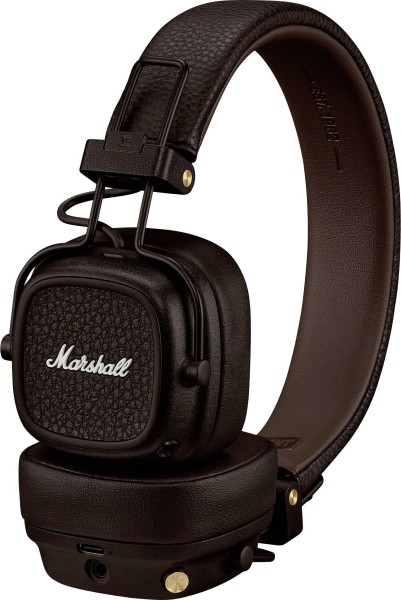 MARSHALL HEADPHONES MARSHALL HEADPHONES Marshall Major V Brown HiFi Over Ear Kopfhörer Bluetooth Braun