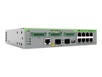 ALLIED TELESIS ALLIED L3 Gigabit Switch 8-port 10/100/1000T PoE++ 2-port 100/1000X SFP 3-port DC-Input One designat