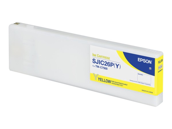 EPSON EPSON SJIC26P(Y) Gelb Tintenpatrone